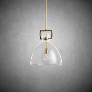 Machine Glass Cloche Pendant 10'' 14'' 18''
