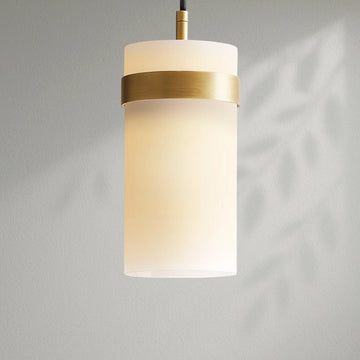Savelle Milk Glass Pendant