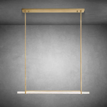 Audubany Crystal Single Bar Linear Chandelier