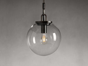 Wescotte Globe Pendant with Chain