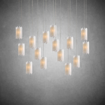 Gianna Rectangular Chandelier 15/30 Light