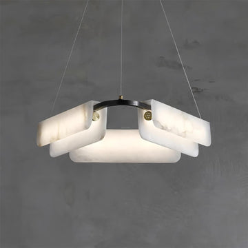Delia Alabaster Chandelier 23.6''31.5''