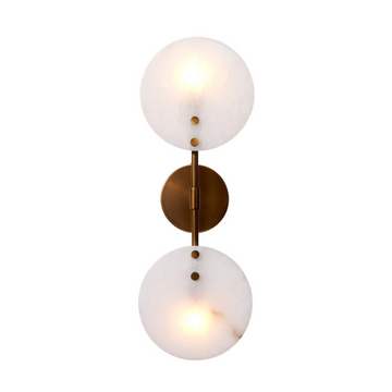 Alabaster Oracle Wall Sconce