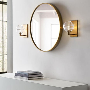 Art Glass Ball Sedona Wall Sconce