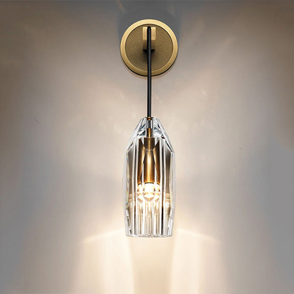 Chrissi Modern Modern Crystal Luxury Wall Light Fixture For Bedroom Wall Sconce J-CHANDELIER