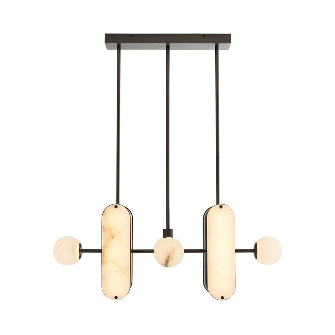 Maradona Pendant Light, Designer Choice Linear Chandelier