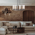 Andreas Round Chandelier 10/12 Light-Fanci Lamps