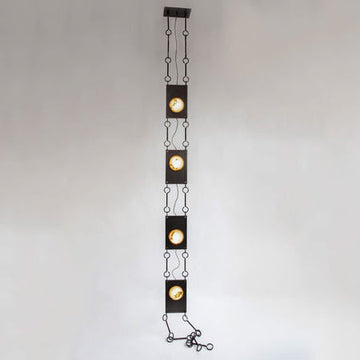 Nima Drop Luxury Modern Alabaster Linear Chandelier