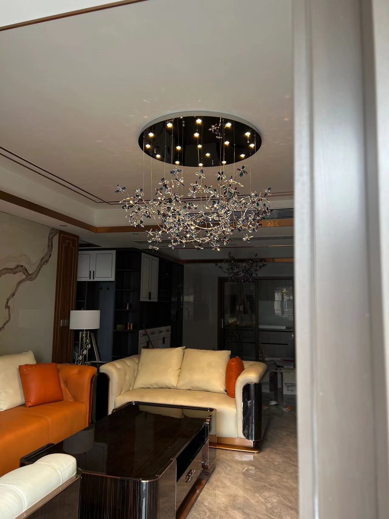 Modern Crystal Branch Chandelier Luxury Home Lighting chandeliers for dining room,chandeliers for stairways,chandeliers for foyer,chandeliers for bedrooms,chandeliers for kitchen,chandeliers for living room Kevinstudiolives