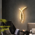 Deirdra Modern Rock Crystal Wall Sconce For Bedroom Wall Sconce J-CHANDELIER 6.7