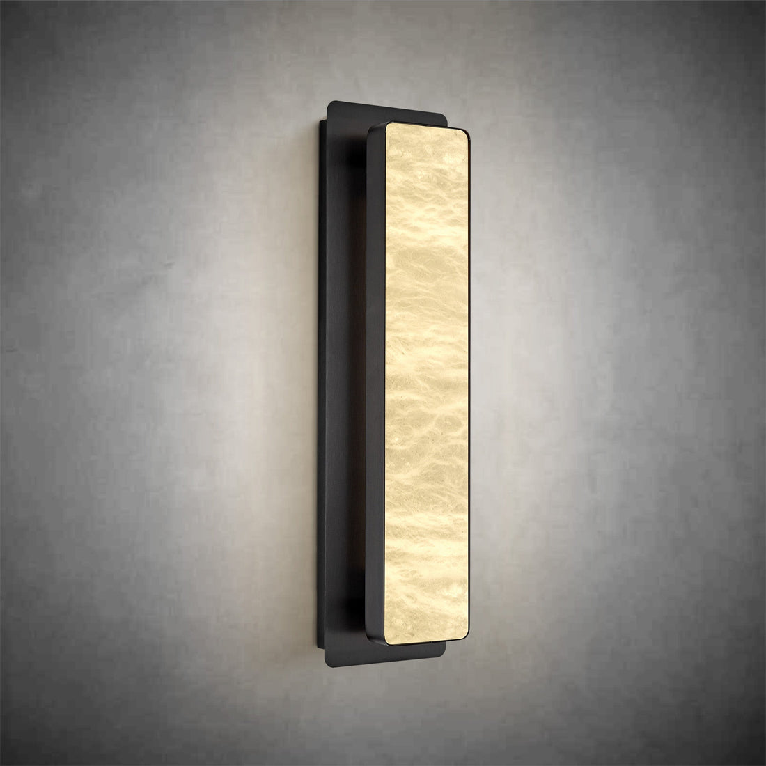 Alabaster Rectangular Bedside Lamp