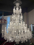 Opulent Classic Candle Crystal Grand Chandelier chandeliers for dining room,chandeliers for stairways,chandeliers for foyer,chandeliers for bedrooms,chandeliers for kitchen,chandeliers for living room Kevinstudiolives