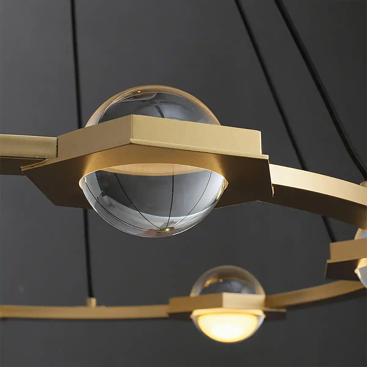 Eclatact Round Chandelier 36" 48" 60"-Fanci Lamps