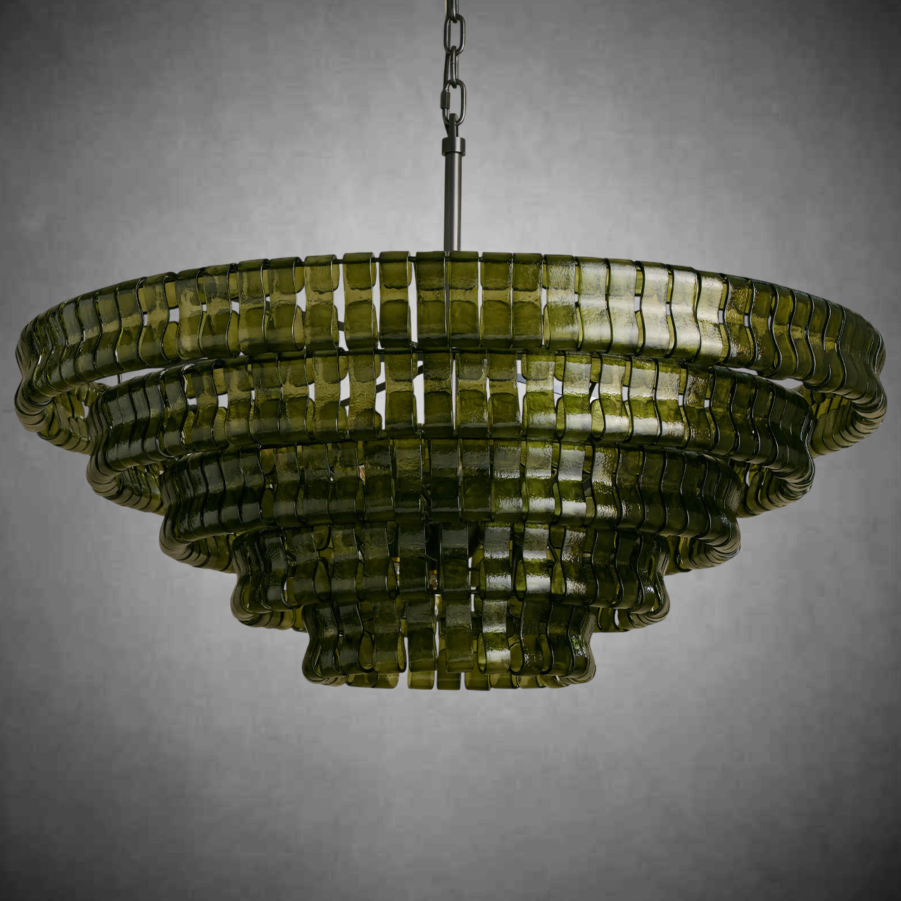 Ghiaccio Round Chandelier 24"36"48"60"-Fanci Lamps