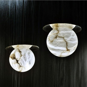 Fanci Boris Spanish Alabaster Bedside Pendant