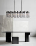 Delsie Oval Chandelier 51''63''72''-Fanci Lamps