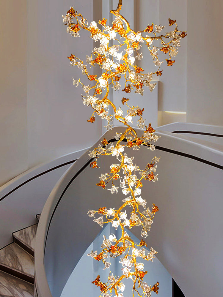 Luxury Villa Elegant Villa Blossom and Branch Chandelier,  Kevin Studio