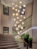 Modern Luxury Long Chandelier for Loft and Villa Spaces Chandelier Kevinstudiolives 26 Lights: 27.56