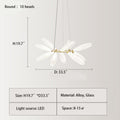 linear, rice-shaped, shining, chandelier, pendants , living room., dining room, iron, minimalist,