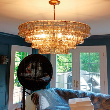 Ghiaccio 36" 48‘’ Round Chandelier