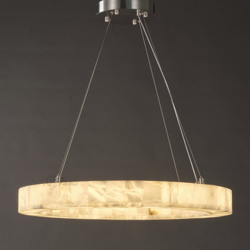 Gabriel Calcite Round Chandelier31″ 40” 60”