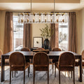 Amaya Rectangular Chandelier 12/16 Light-Fanci Lamps