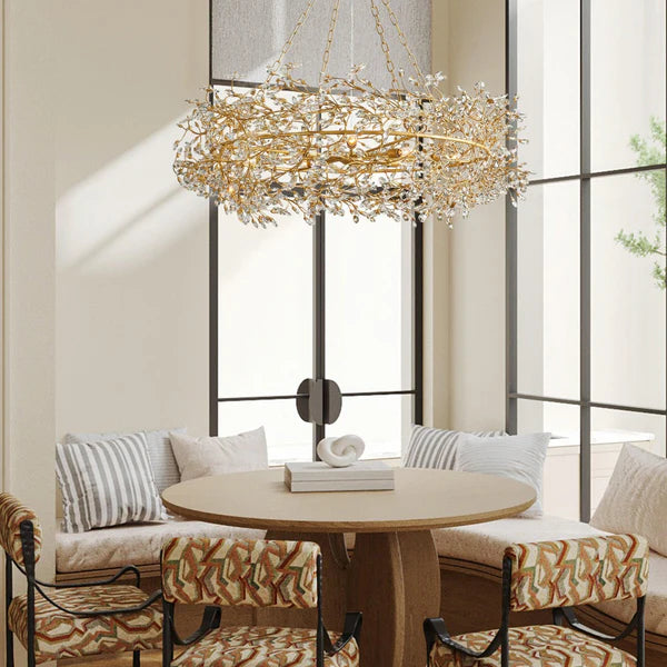 Fiore Crown Chandelier 39''48''60''-Fanci Lamps