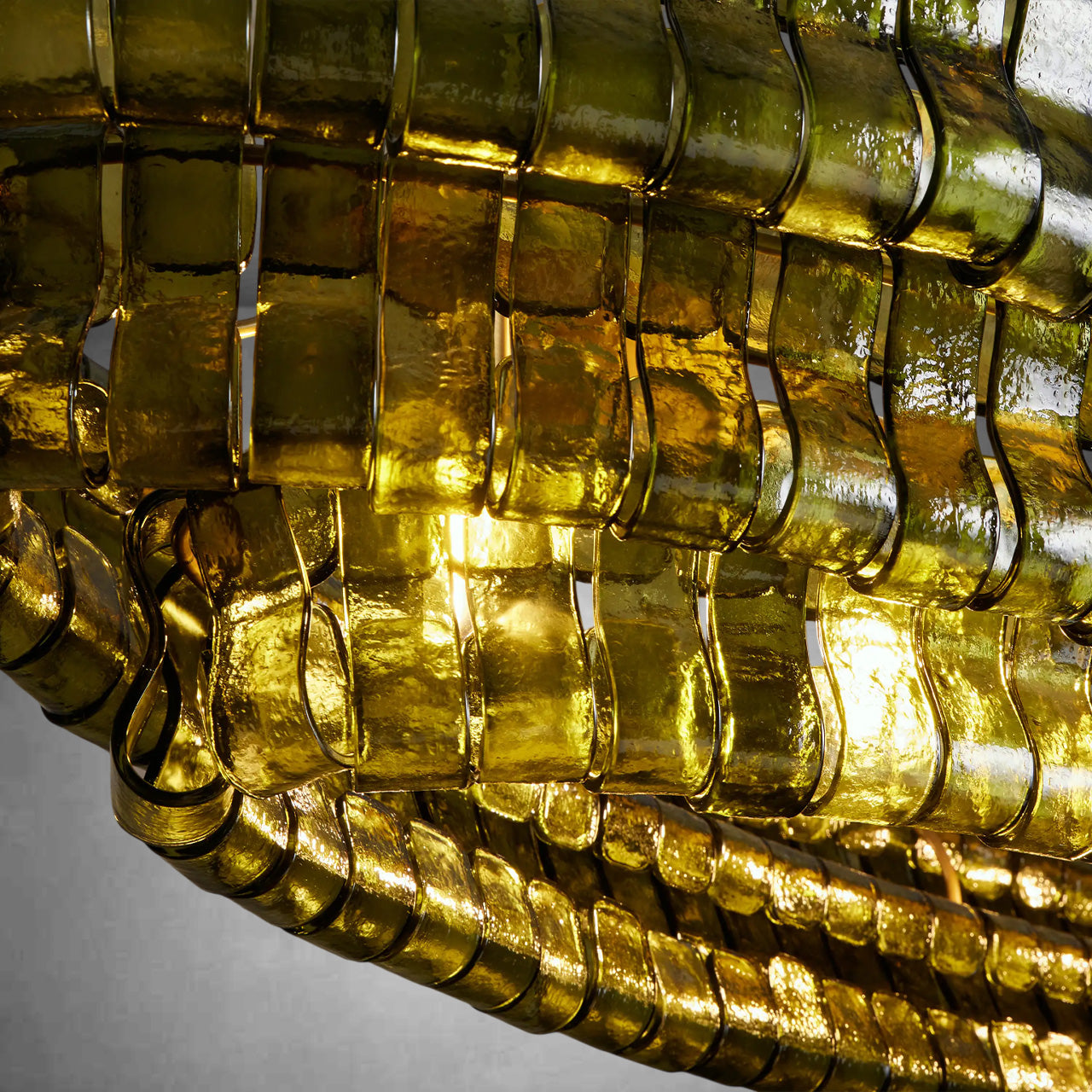 Ghiaccio Oval Chandelier 54''65''-Fanci Lamps