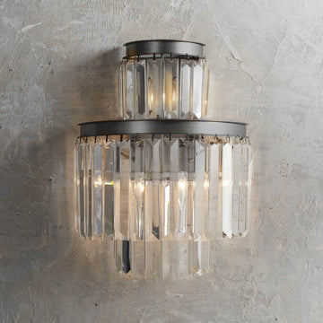 Leyland 3-Light Wall Sconce in Nickel