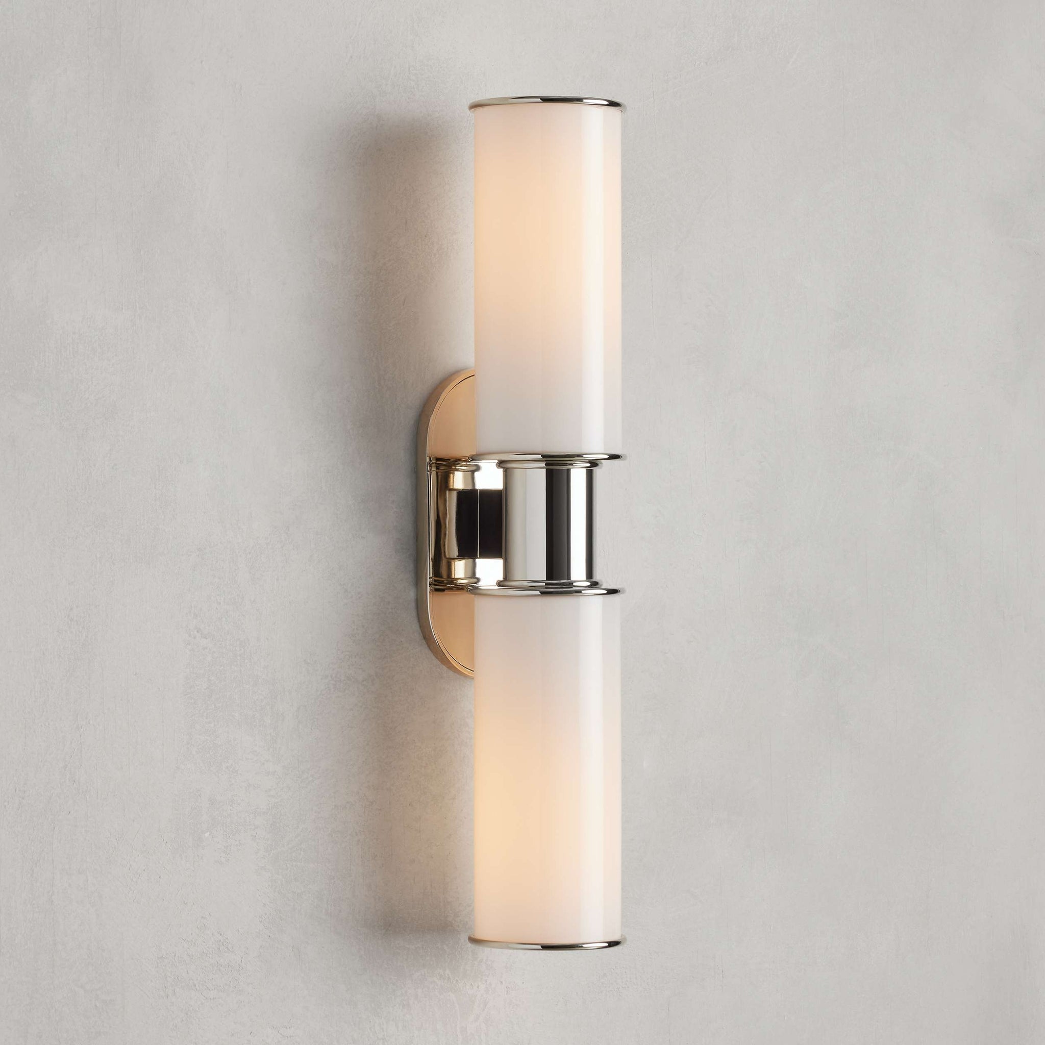 Harlin 2-Light Wall Sconce in Milk