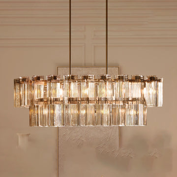 Delsie Oval 51" 63'' 72'' Chandelier