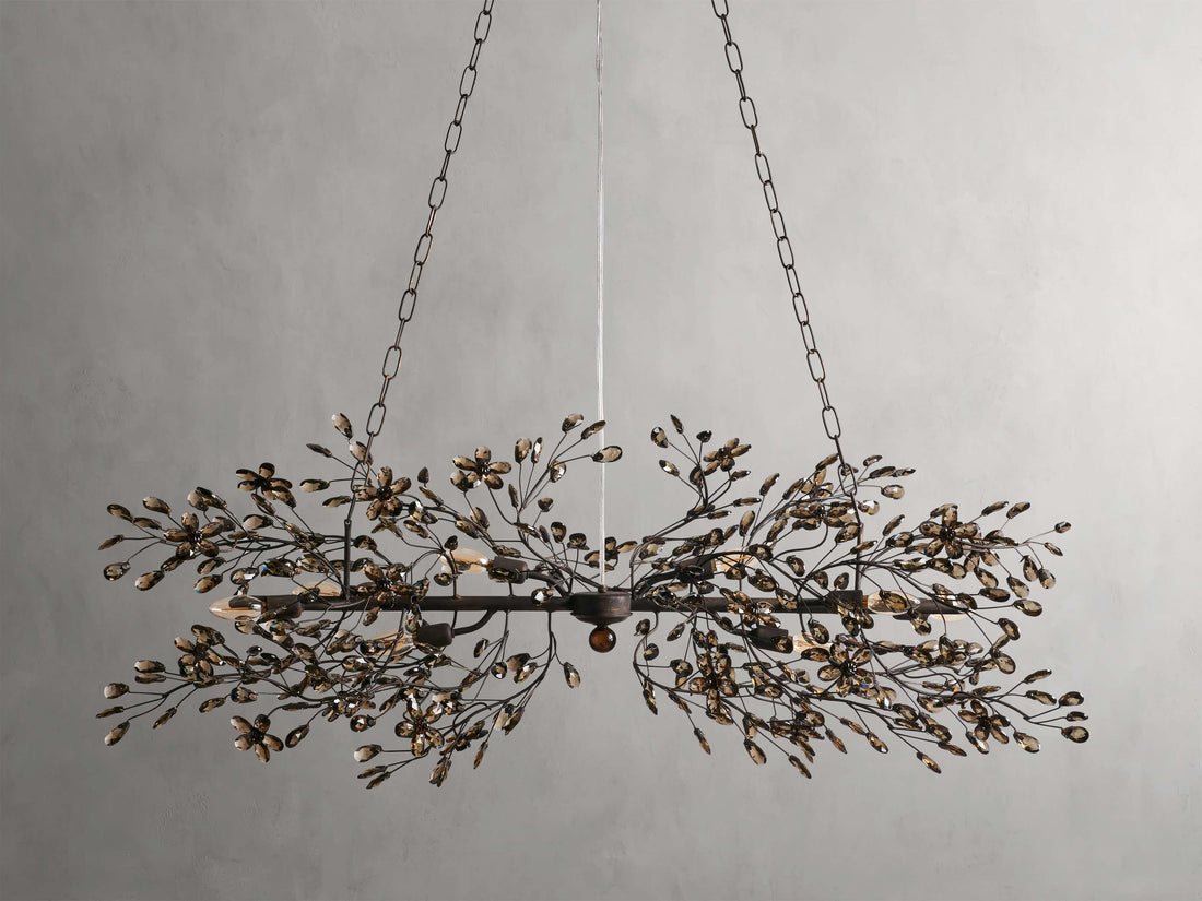 Fiore Colored Linear Chandelier