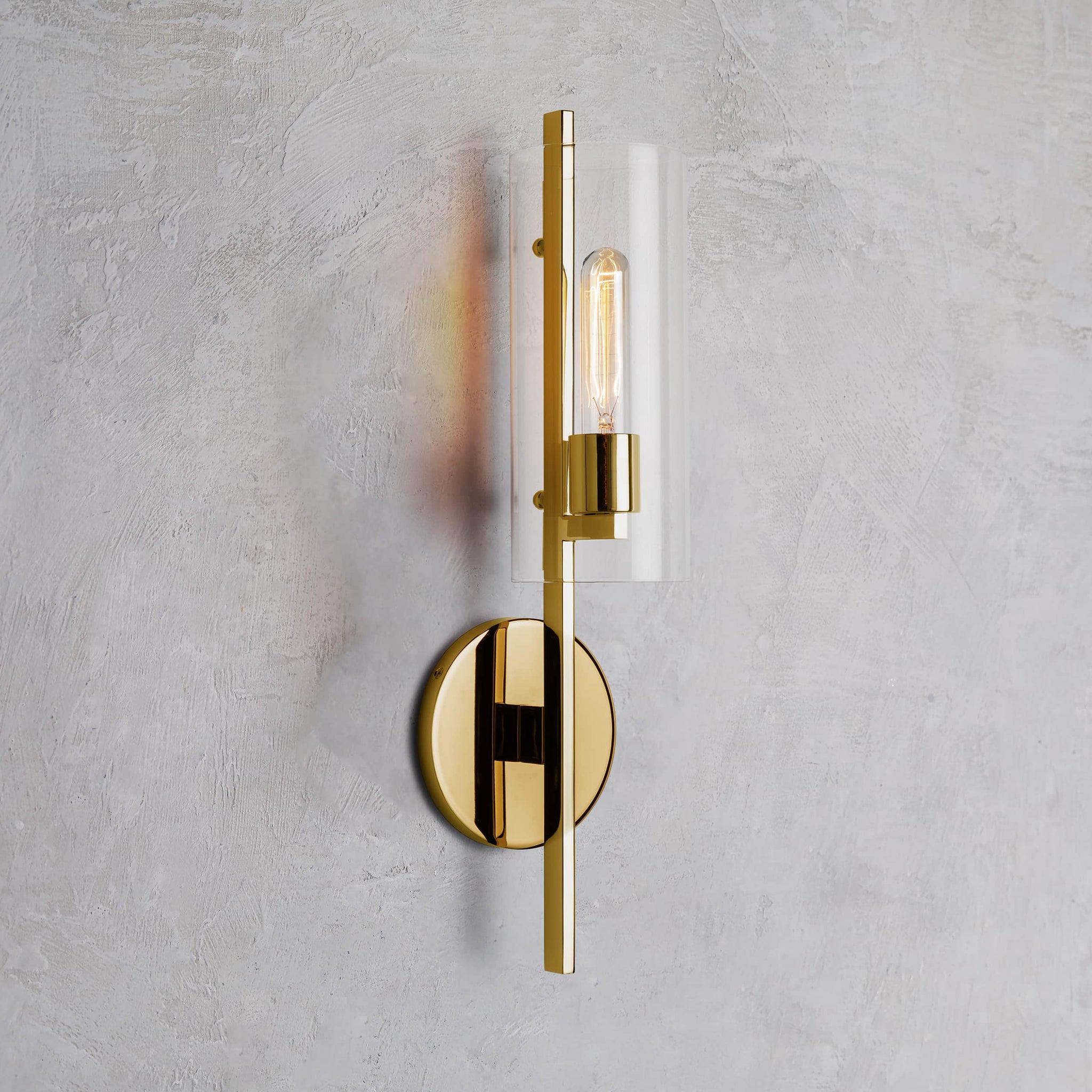 Kendrick Wall Sconce in Aged Brass