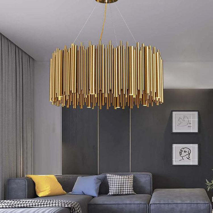 Fanci Bobon Stainless Steel Chandelier