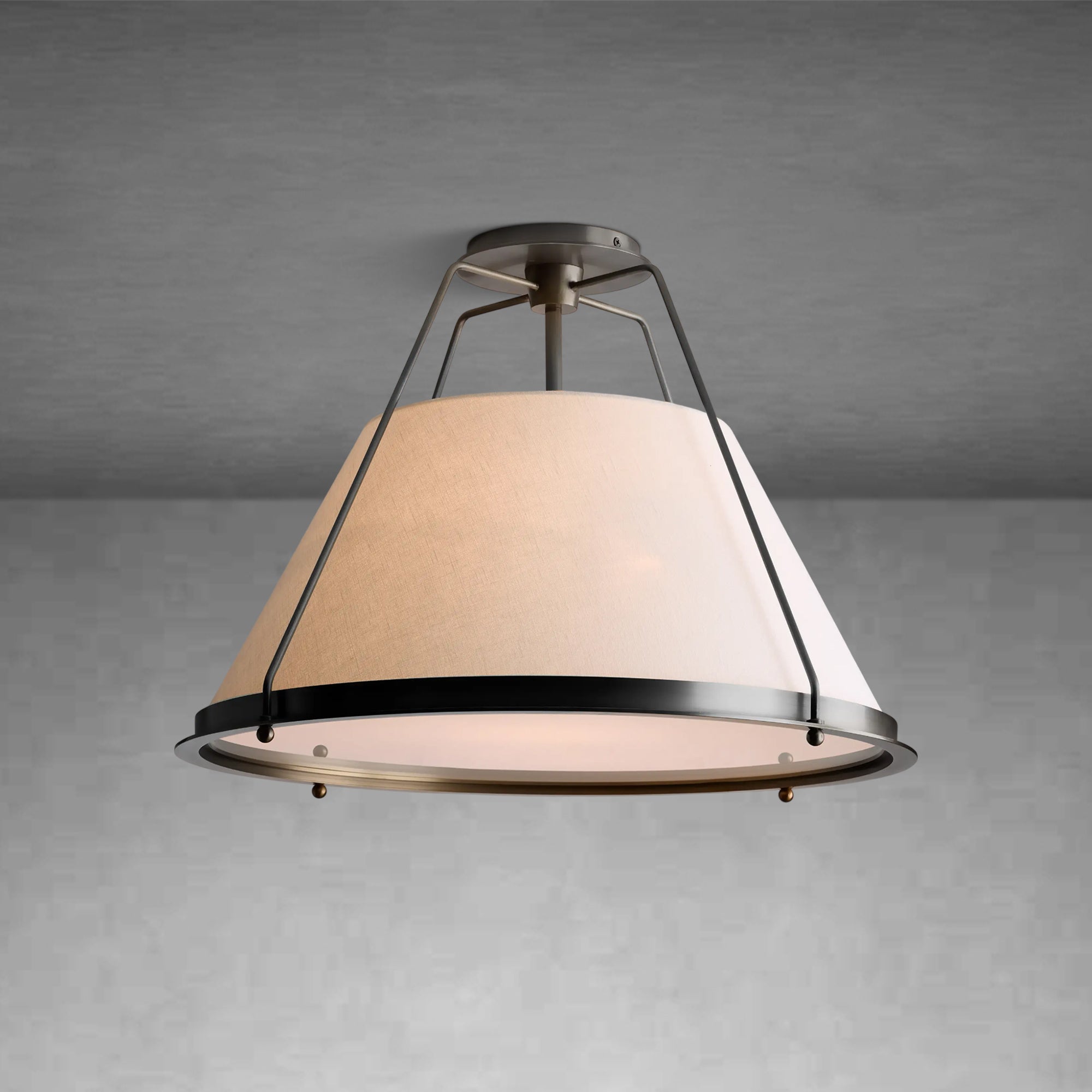 Fanci Lamps Shelton Flush Mount