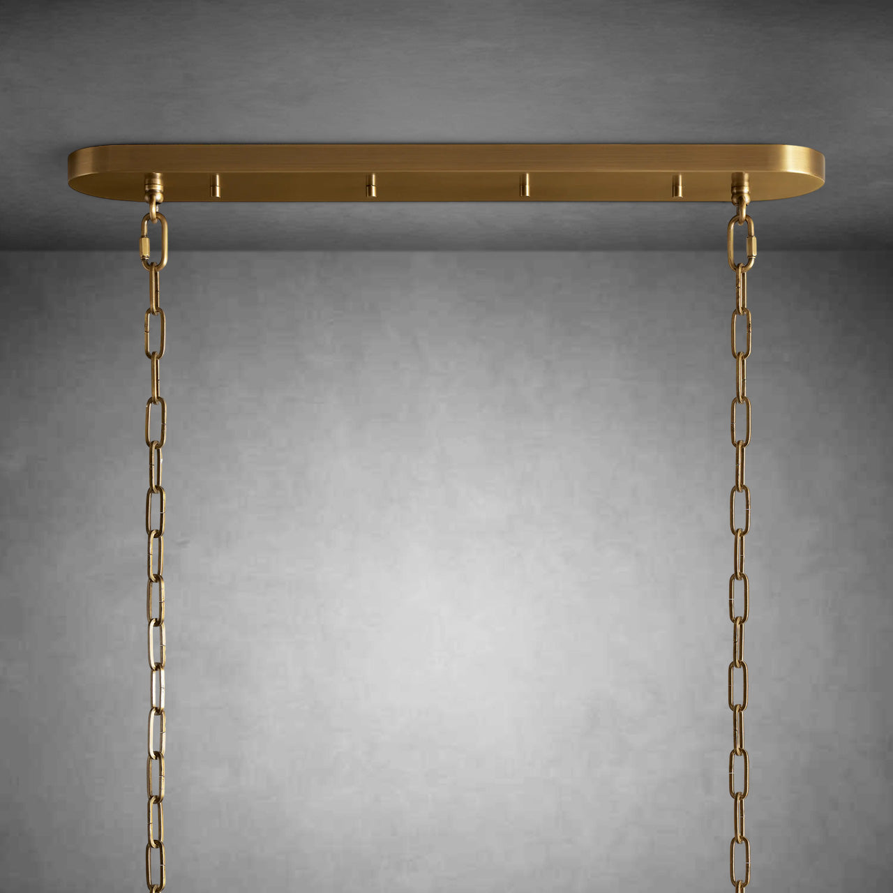 Ghiaccio Oval Chandelier 54''65''-Fanci Lamps