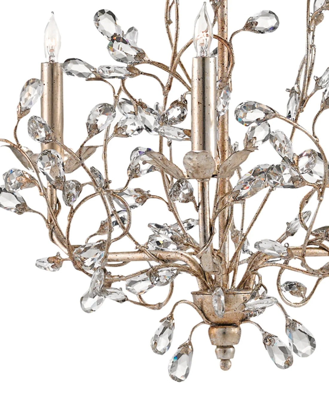 Crystal Bud Small Chandelier