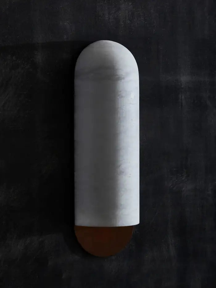 Alabaster Curved and Elongated Wall Sconces Wall Light Fixtures Kevin Studio Inc