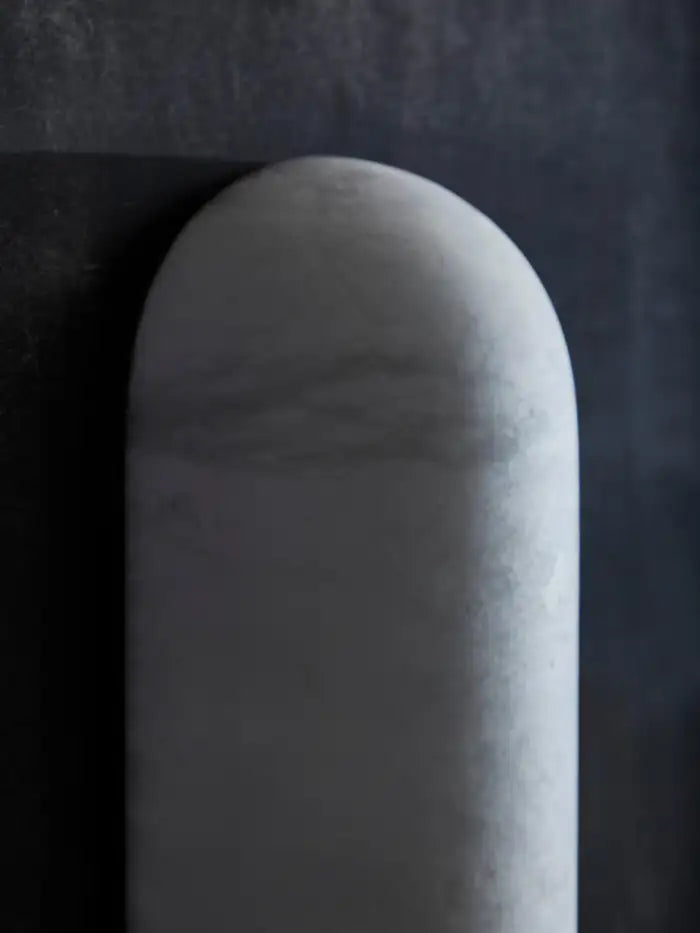 Alabaster Curved and Elongated Wall Sconces Wall Light Fixtures Kevin Studio Inc