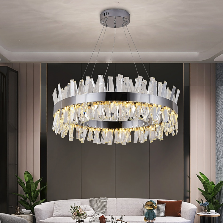 Fanci Arsen Crystal Round Chandelier