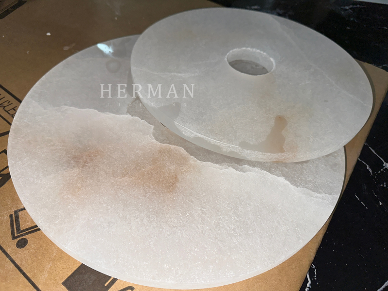 Alabaster Flush mount - 3 Surface