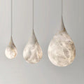 Alabaster Teardrop Single Pendant 7