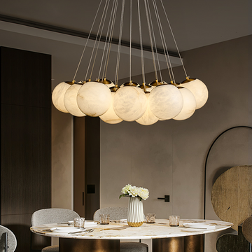 Aspen 13 Chandelier Alabaster