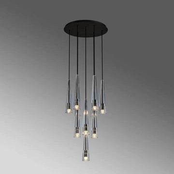 Fanci Luxury Apollo Round Crystal Chandelier