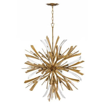 Bergamots 13 Lights  Chandelier 36"D