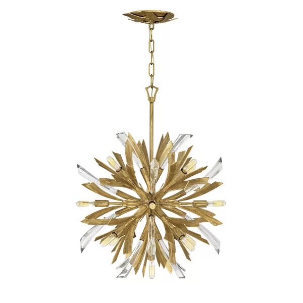 Bergamots 13 Lights  Chandelier  22"D