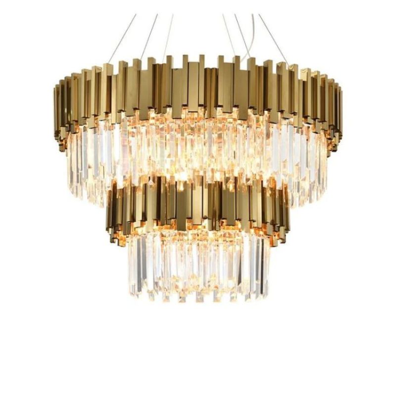 Fanci Bobon Antoine Crystal Round Chandelier