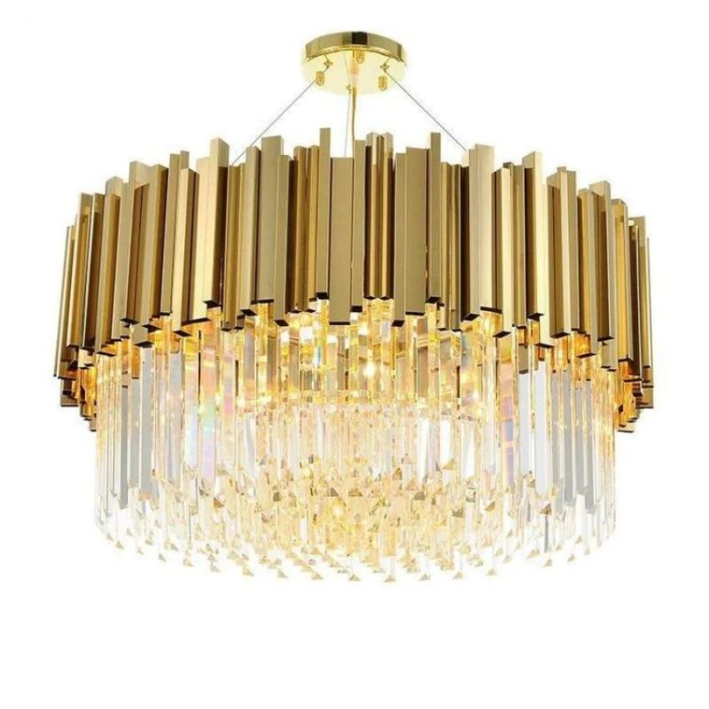 Fanci Bobon Paul Crystal Round Chandelier