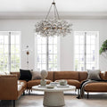 Fiore Crown Chandelier 39''48''60''-Fanci Lamps