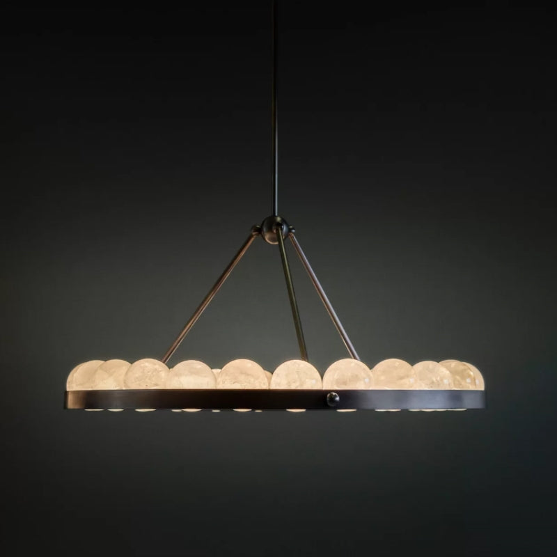 Alabaster Suter Chandelier